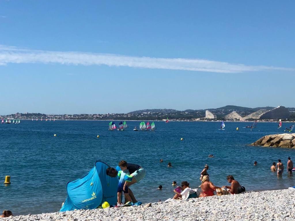 Front Beach Luxury Near Nice Airport Cagnes-sur-Mer Exterior photo
